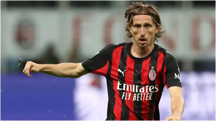Luka Modric of AC Milan