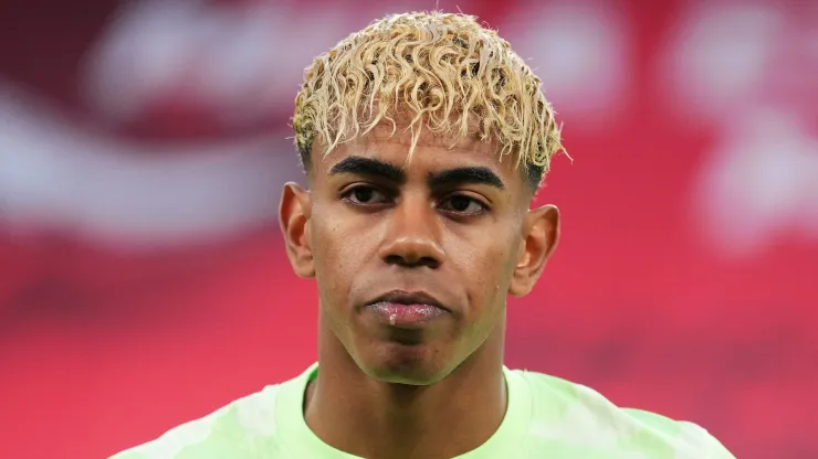 Barcelona winger Lamine Yamal.
