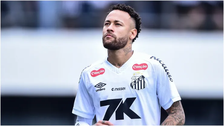 Neymar of Santos

