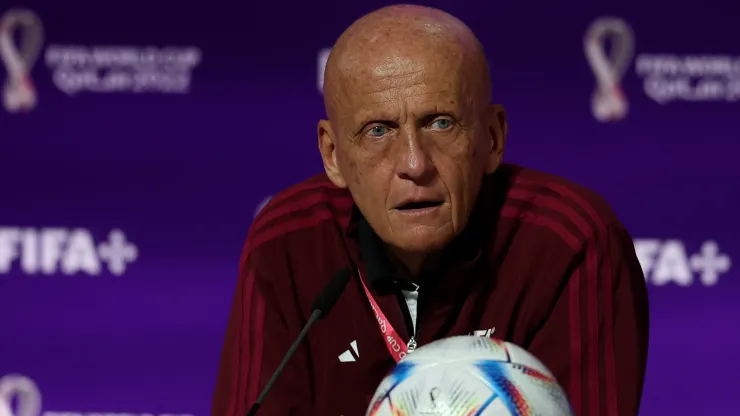 Chairman of the FIFA Referees Committee Pierluigi Collina.
