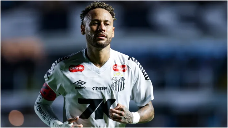Neymar Junior of Santos
