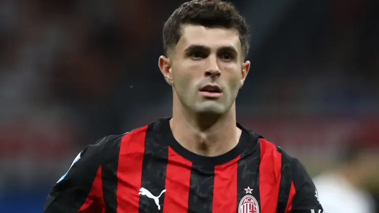 Christian Pulisic of AC Milan looks on during the Serie A match.
