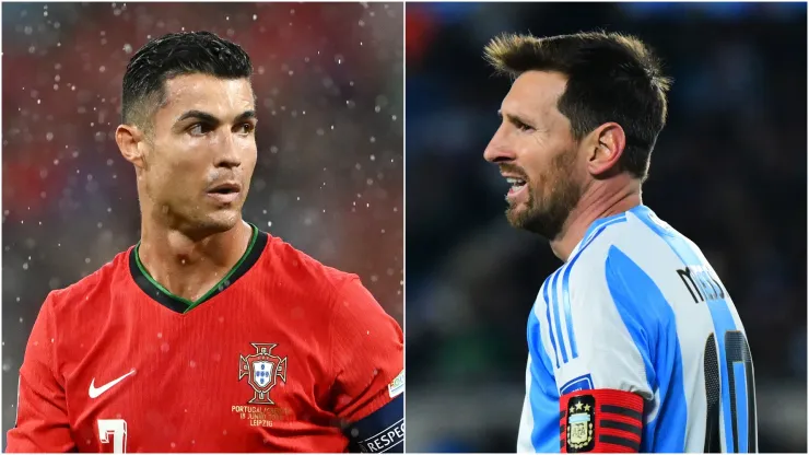 Cristiano Ronaldo and Lionel Messi.

