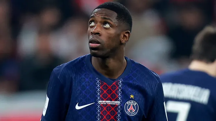 Ousmane Dembele of Paris Saint-Germain looks on during the FIFA Intercontinental Cup 2025.
