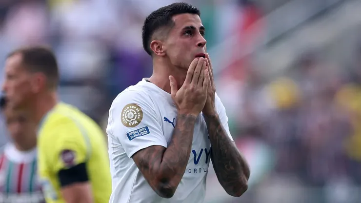 Joao Cancelo #20 of Al Hilal reacts in the FIFA Club World Cup 2025.
