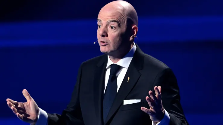 Gianni Infantino, President of FIFA.
