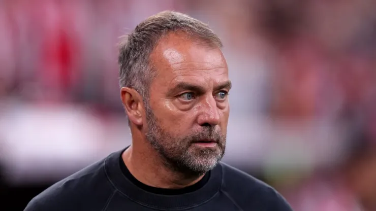 Barcelona head coach Hansi Flick.
