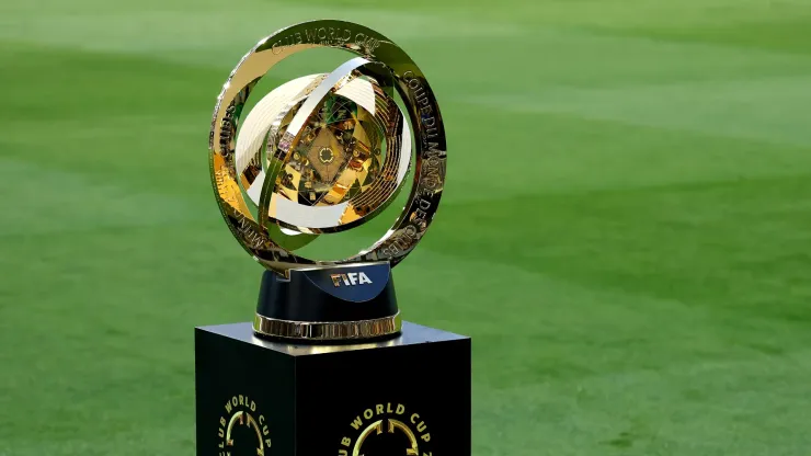 2025 FIFA Club World Cup trophy.

