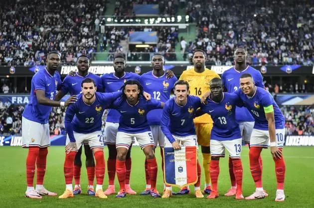 La Selección de Francia, favorita a ganar la Eurocopa.