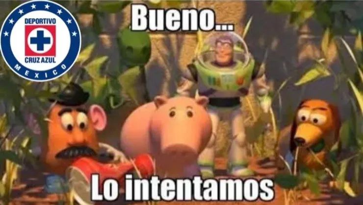 Meme por la derrota de Cruz Azul vs. Monterrey