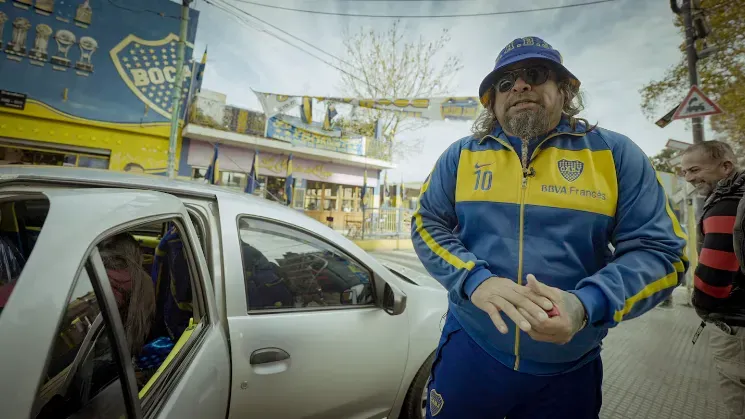 José Luis Godoy es fanático de Boca. (TN)