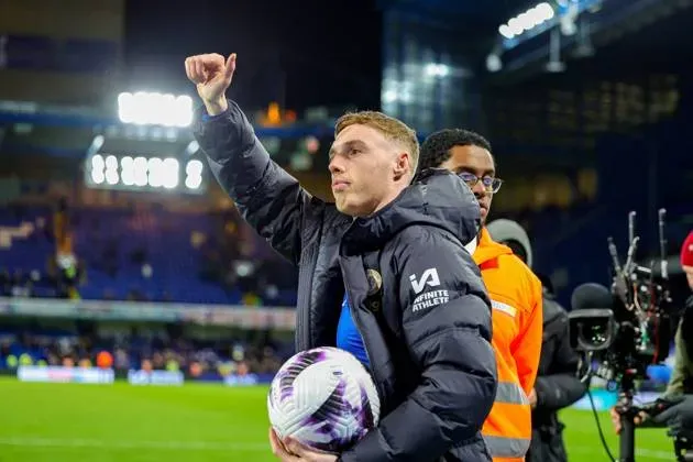 Póker de goles y a la cima de la tabla de goleadores para Palmer.