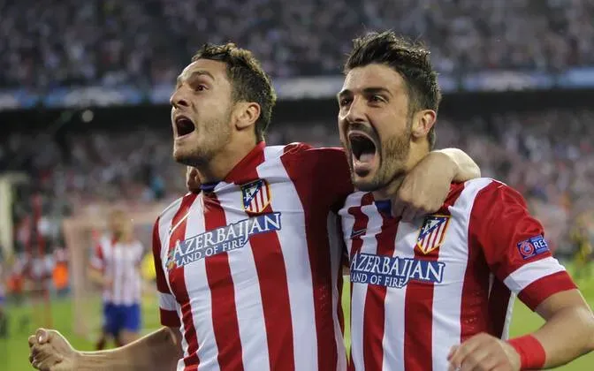 David Villa ganó LALIGA con el Atlético de Madrid en su única temporada con el Colchonero.