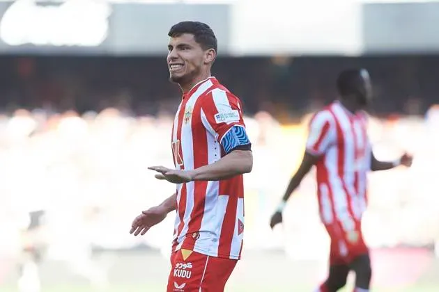 Lucas Robertone en Almería.