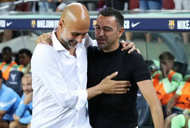 Guardiola lamentó la destitución de Xavi como DT del Barcelona.
