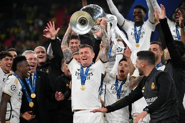 Toni Kroos cerró con broche de oro su carrera a nivel clubes.
