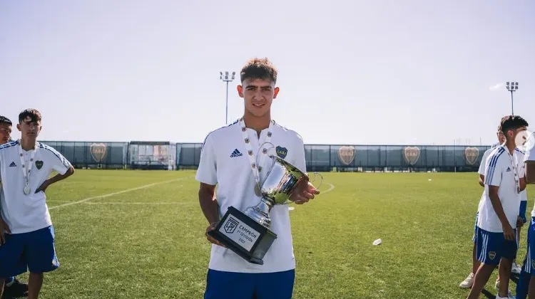 Luján, en Boca. (Instagram)