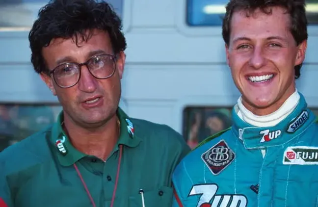 Eddie Jordan le dio la primera oportunidad a Schumacher en la F1