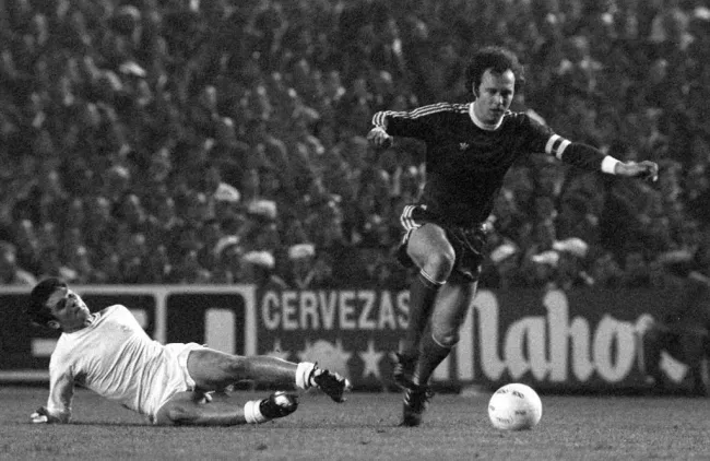 Franz Beckenbauer durante la primera semifinal entre Real Madrid vs. Bayern por la Champions: IMAGO