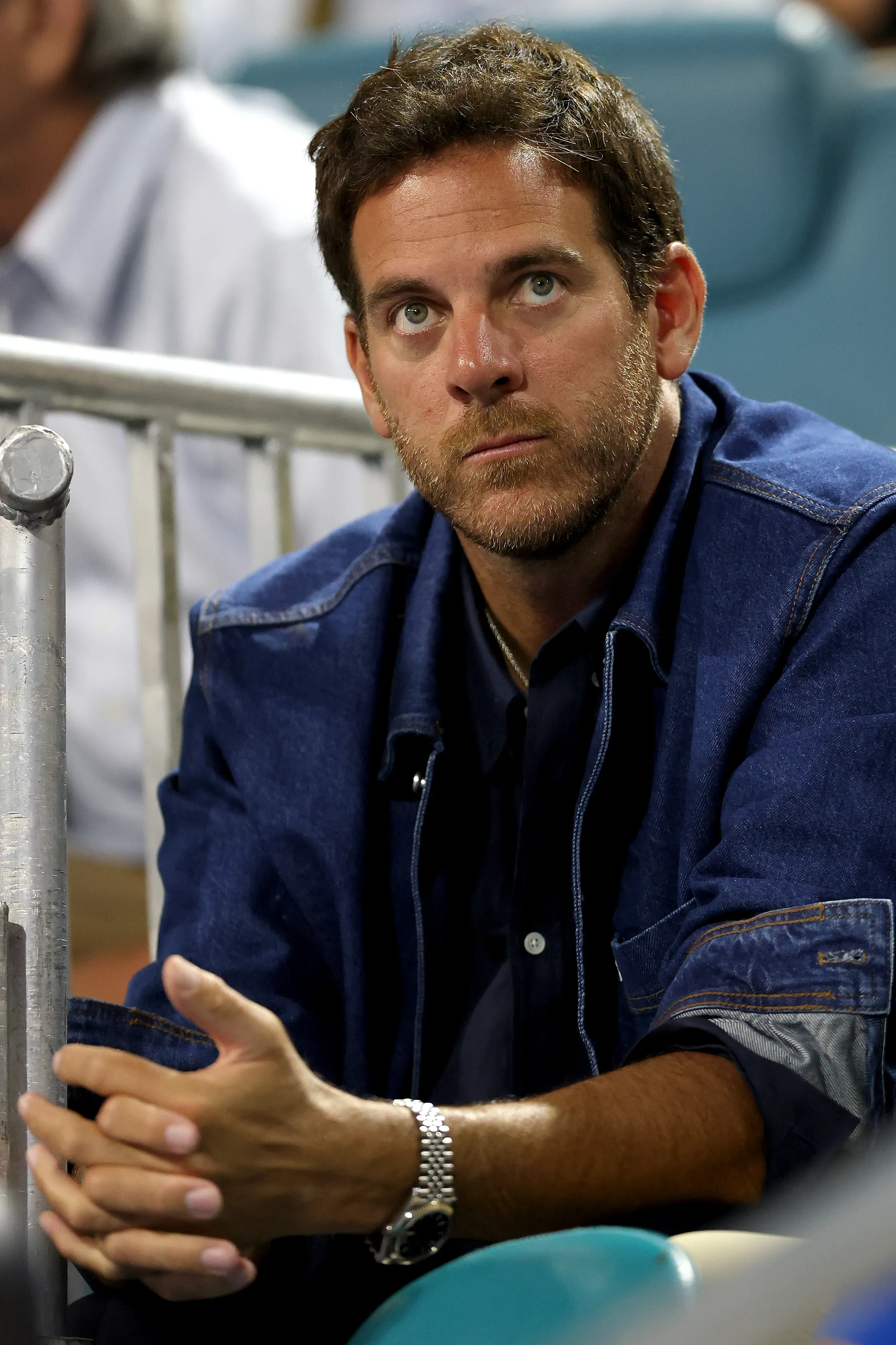 Del Potro en el Masters 1000 de Miami en 2025. (Foto: Getty).