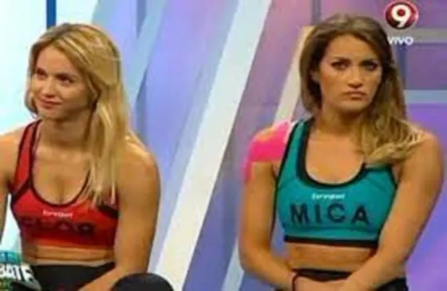 Flor Vigna y Mica Viciconte, en Combate.