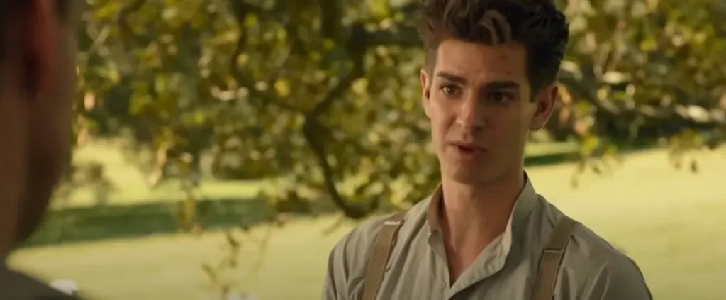 Andrew Garfield da vida al soldado Desmond Doss. Imagen: @grandesproducciones4328.