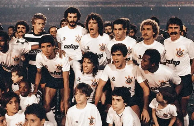 Em “ano de ouro”, jogadores do Corinthians  conquistaram título. Reprodução.