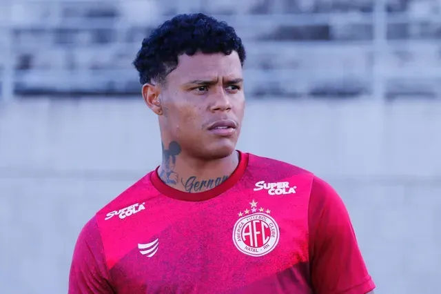 Foto: Canindé Pereira/América FC – Iago Silva, atacante recém contratado do Cobra Coral