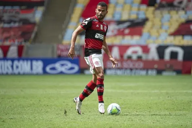 Thiago Maia em ação pelo Flamengo – Foto Alexandre Vidal/Flamengo