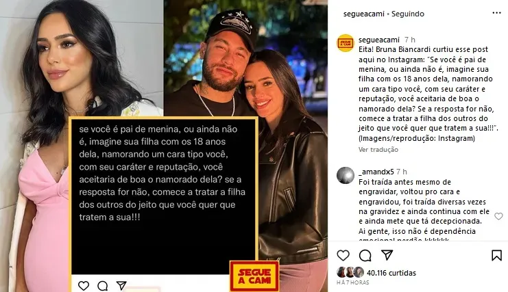 Foto: Instagram/Segue a Cami