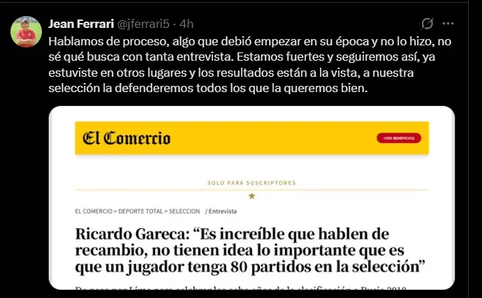 Fuente: @jferrari5