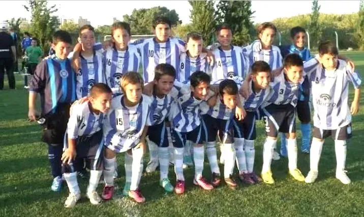 Brey, con la número 16 en Racing.