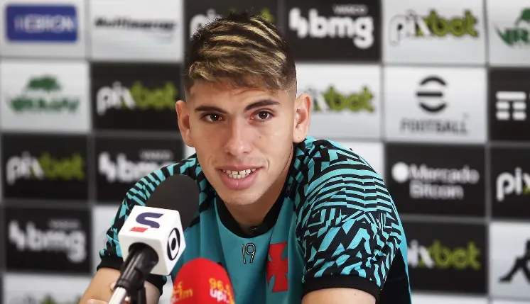 Carlos Palacios estuvo tan solo un año en el Vasco da Gama. (Prensa Vasco)