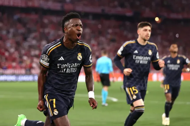 Vinicius Junior of Real Madrid (Photo by Alex Pantling/Getty Images)