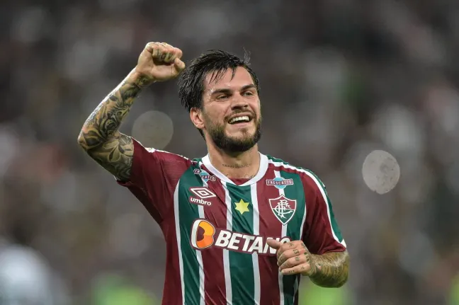 Nathan jogador do Fluminense durante partida contra o Goias no estadio Maracana pelo campeonato Brasileiro A 2022. Foto: Thiago Ribeiro/AGIF