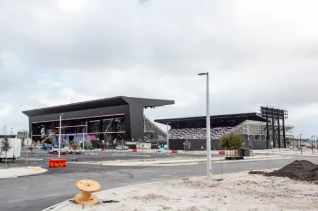 El Lockhart Stadium, el recinto en el que Lionel Messi hará de local. Getty Images.