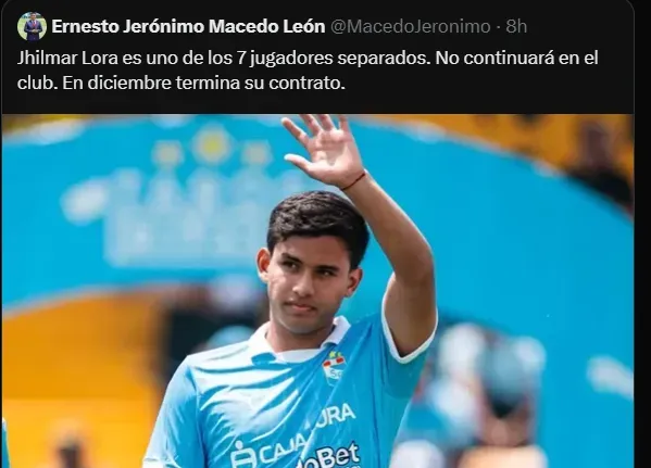 Fuente: @MacedoJeronimo