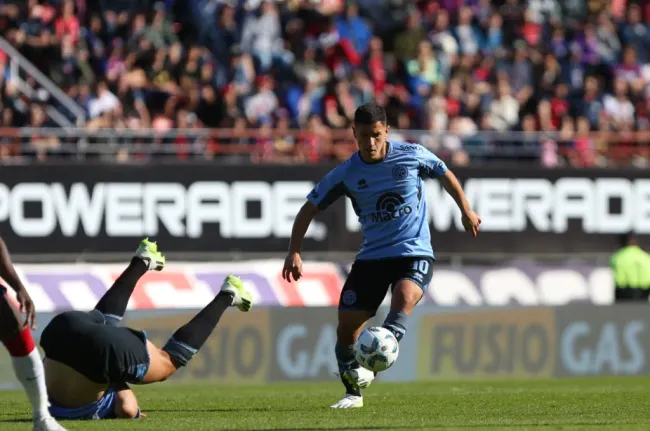 Matías Marín, otro de los chilenos que tiene Belgrano de Córdoba. (Foto: Belgrano).