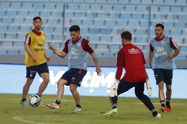 Chile en la previa a su partido ante Venezuela. Crédito: La Roja.