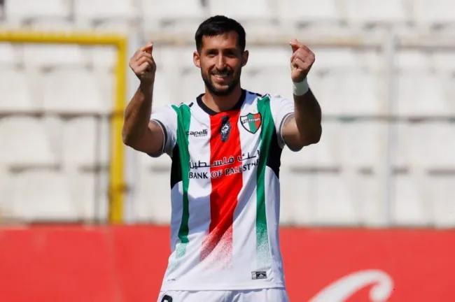 Gonzalo Sosa, el goleador de Palestino que puede firmar en Ñublense (Photosport)