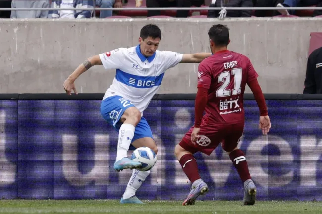 El Pichi Erbes en acción por Deportes La Serena. (Raul Zamora/Photosport).