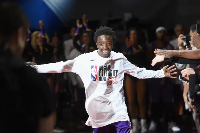 Caleb McLaughlin fue parte del All Star Celebrity Game.  (Photo by Jayne Kamin-Oncea/Getty Images)