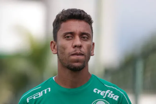 Marcos Rocha durante treino do Palmeiras no CT Academia de Futebol. Foto: Marcello Zambrana/AGIF