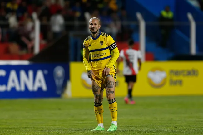 Darío Benedetto en Boca en 2024. (Foto: Getty).