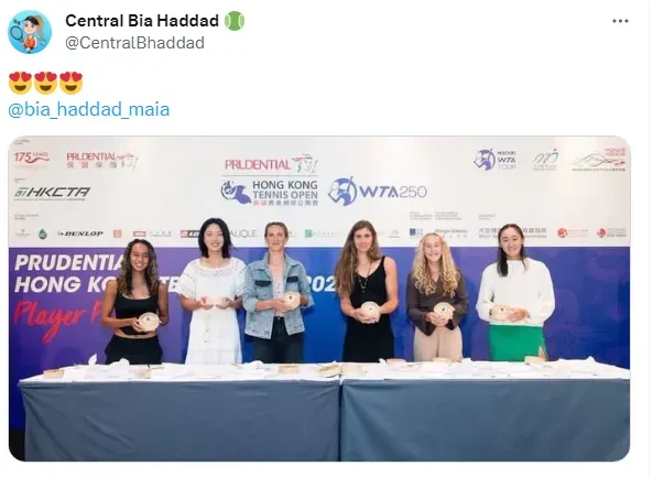 Bia Haddad no WTA 250 de Hong Kong: onde assistir ao vivo