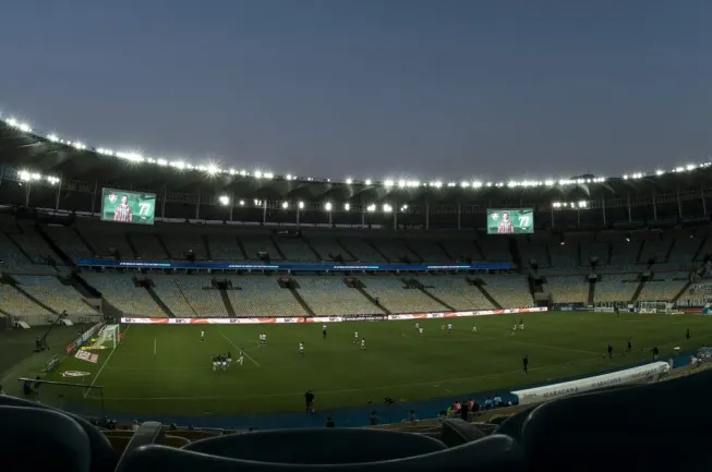 Vista geral do estádio Maracanã em 2020. Foto: Jorge Rodrigues/AGIF