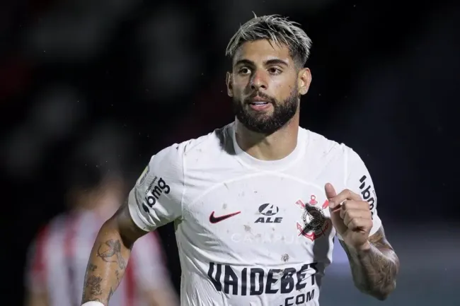 Foto: Rodrigo Coca/Ag. Corinthians - Yuri Alberto em partida do Corinthians