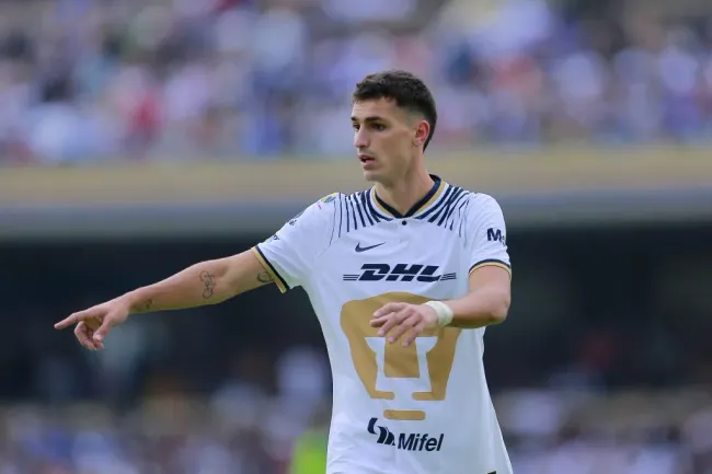 Juan Ignacio Dinenno, de Pumas UNAM (JAM Media)