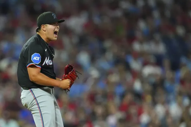 Valente Bellozo consiguió su segundo triunfo en MLB el pasado 13 de agosto ante Phillies de Philadelphia | Citizens Bank Park 2024 (Getty Images)