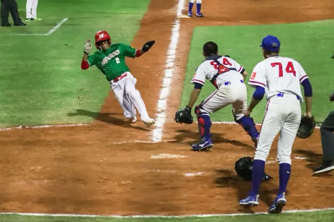 México venció 5-1 a China Taipéi en la jornada 3 de la Copa Mundial de Beisbol U-15 | 18 de agosto 2024, Estadio Once de Noviembre, Cartagena, Colombia (Cortesía WBSC)